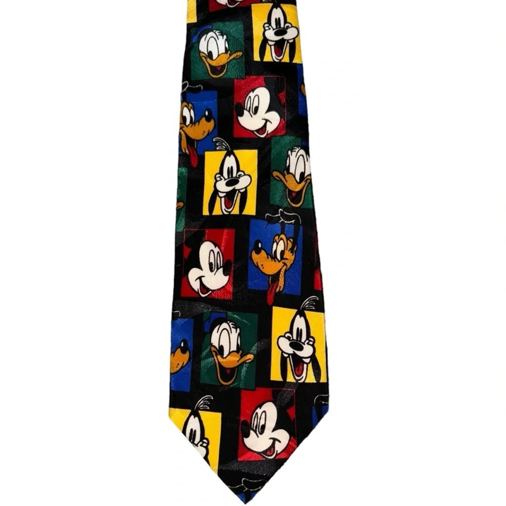 Vintage Set of Two Men’s Ties Mickey Mouse and Bugs Bunny - Picture 5 of 11
